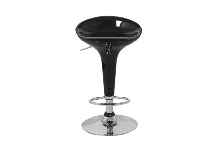 Стул барный Бомба черный